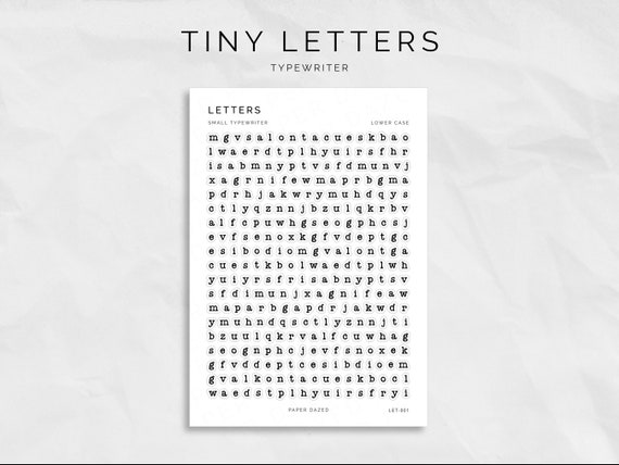 Stickers - Alphabet - Alphabet Letters Sticker Sheet ABC Black