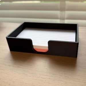 A6 Revision Kartenhalter – Schreibtisch Organizer für Revision, Rekord oder Studienkarten