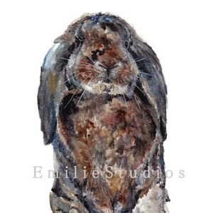 Standing French Lop Art Print