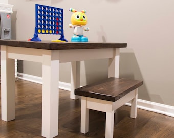 kid farmhouse table