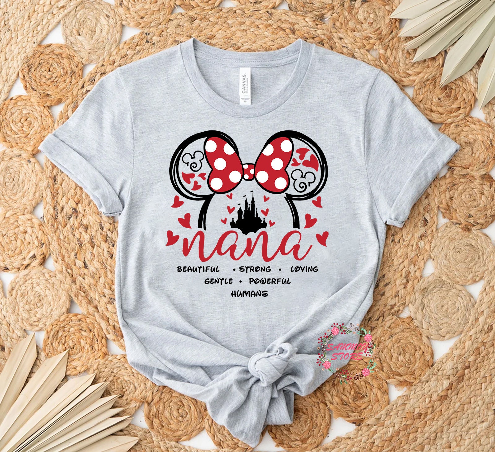 Minnie Nana Shirt, Nana Mouse Tee, Nana Disney Shirt, Nana Shirt