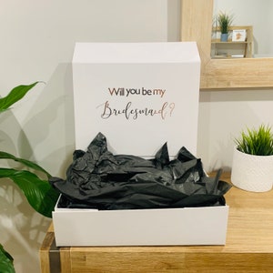 Cajas de dama de honor personalizadas | Etsy