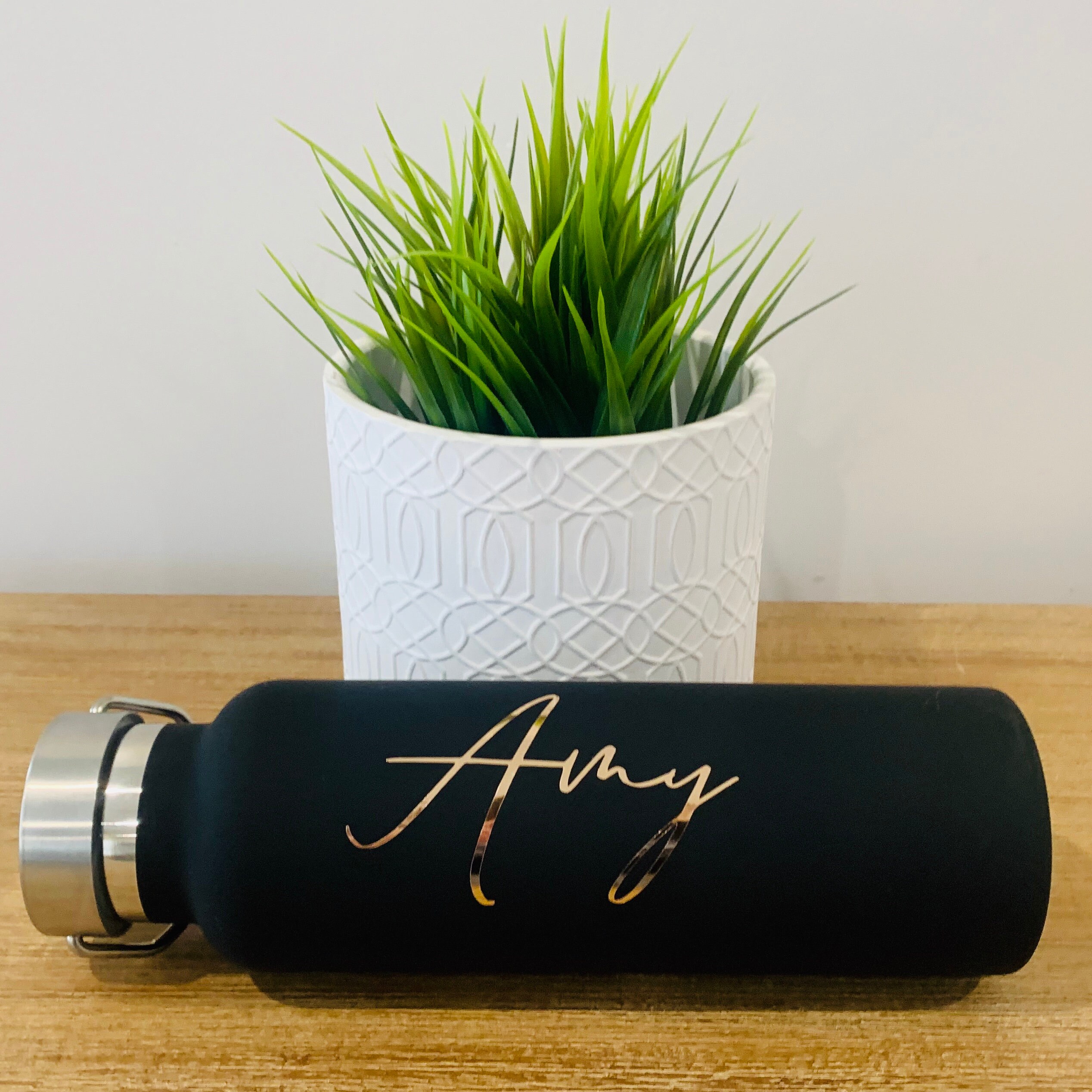 600ml Personalised Insulated Drink Bottle Etsy