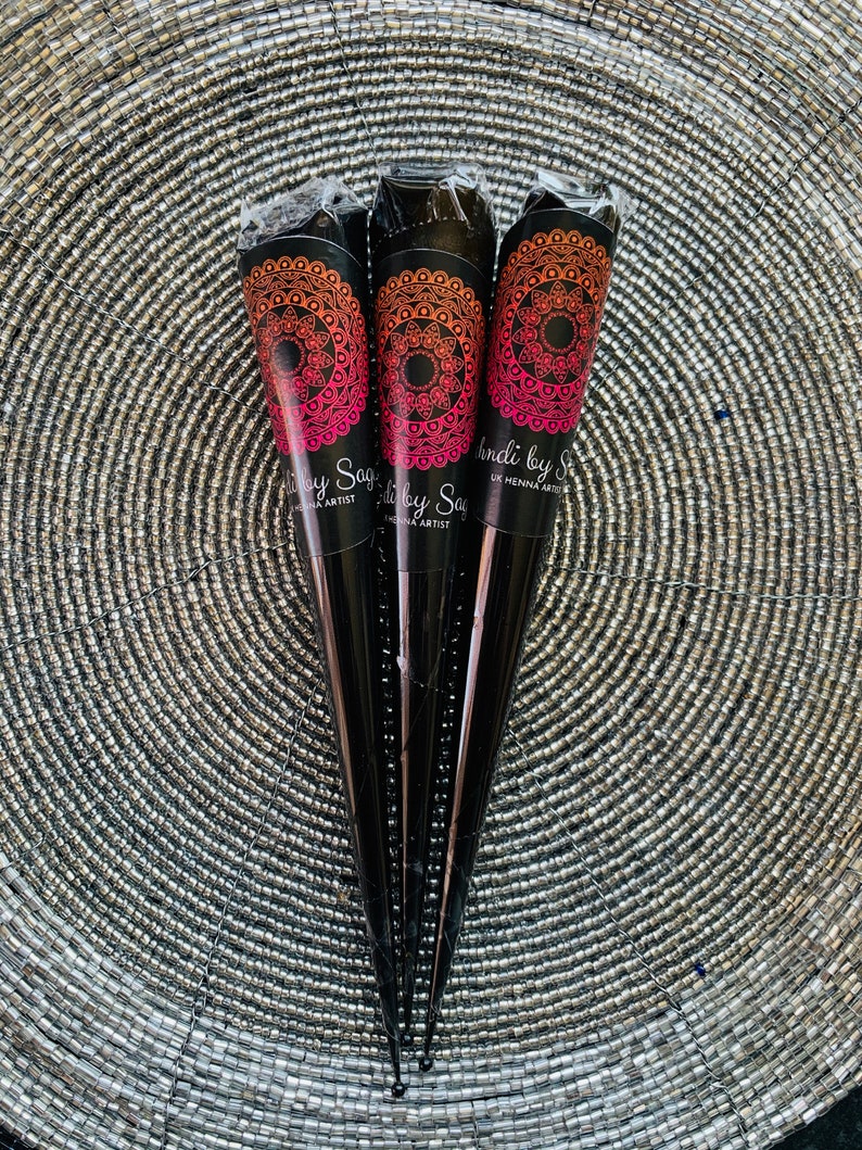 Henna Cones Etsy UK