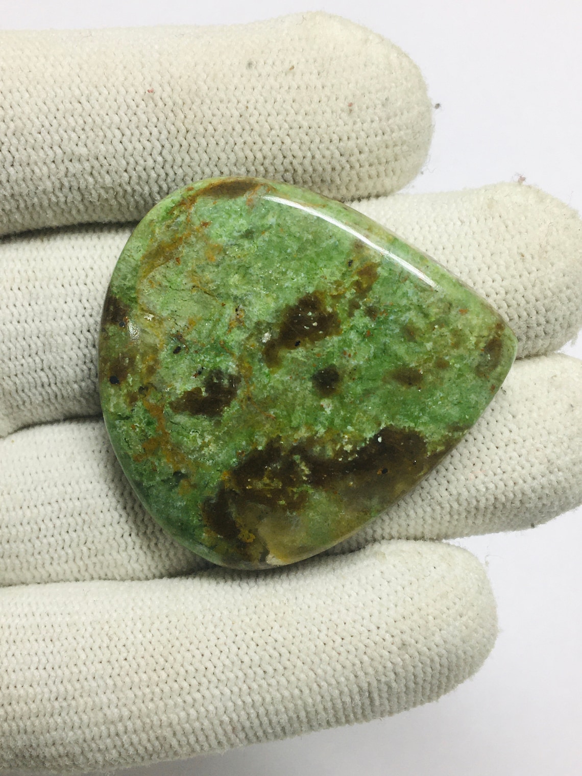Jasper Green Jasper Stone Pear shape Weight 62.90crt Size Etsy