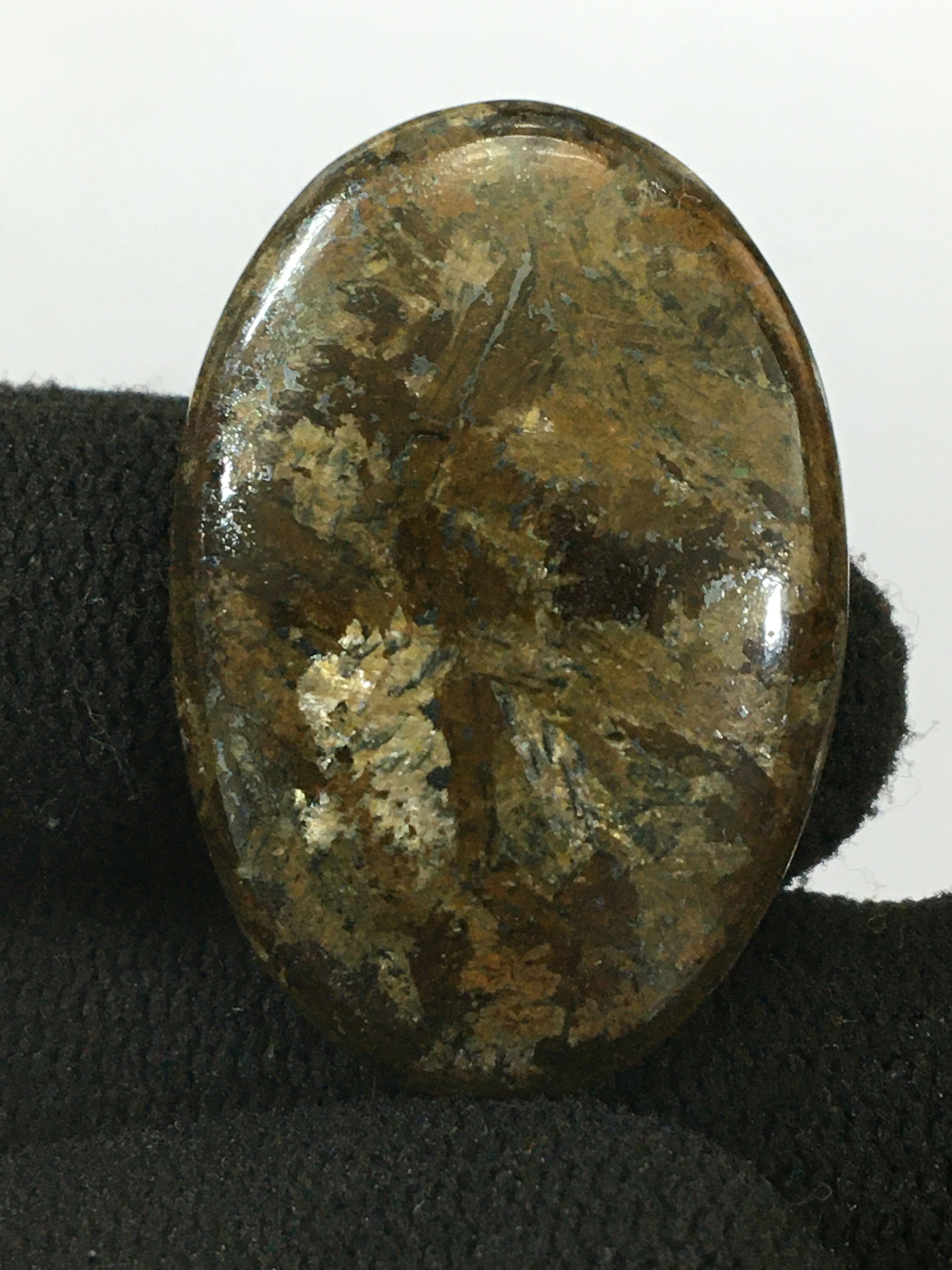 Natural Brown Jade cabochon Semi Precious Gemstone hand Polish Etsy