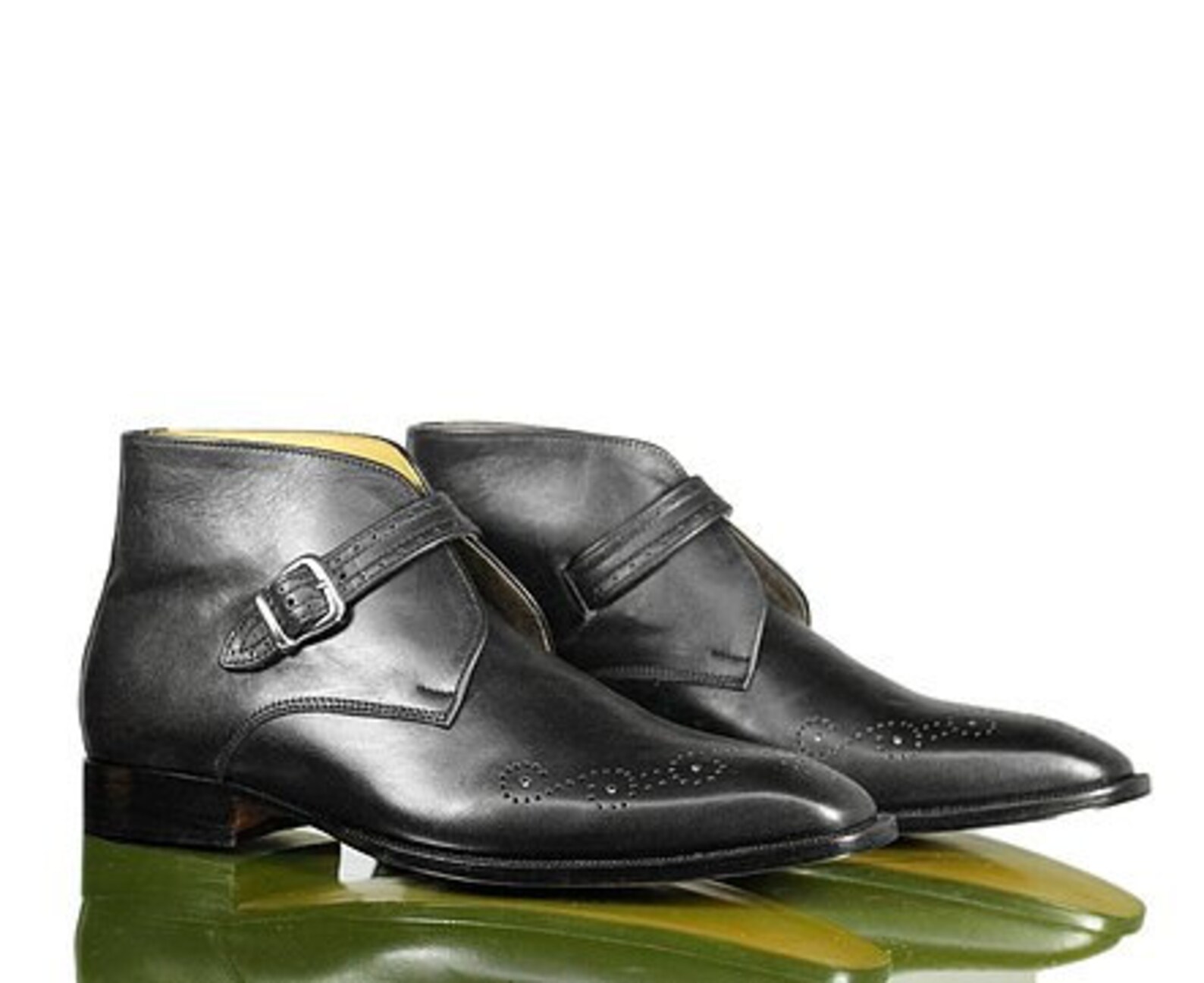 mens leather chukka boots