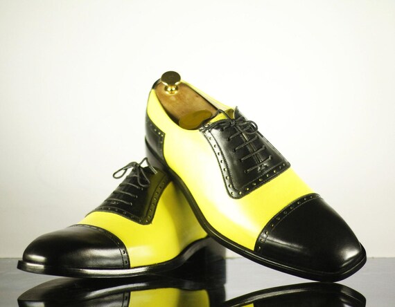 yellow cap shoes