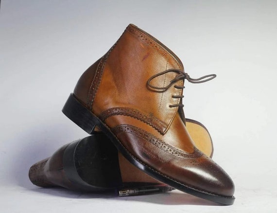 chukka lace up boots