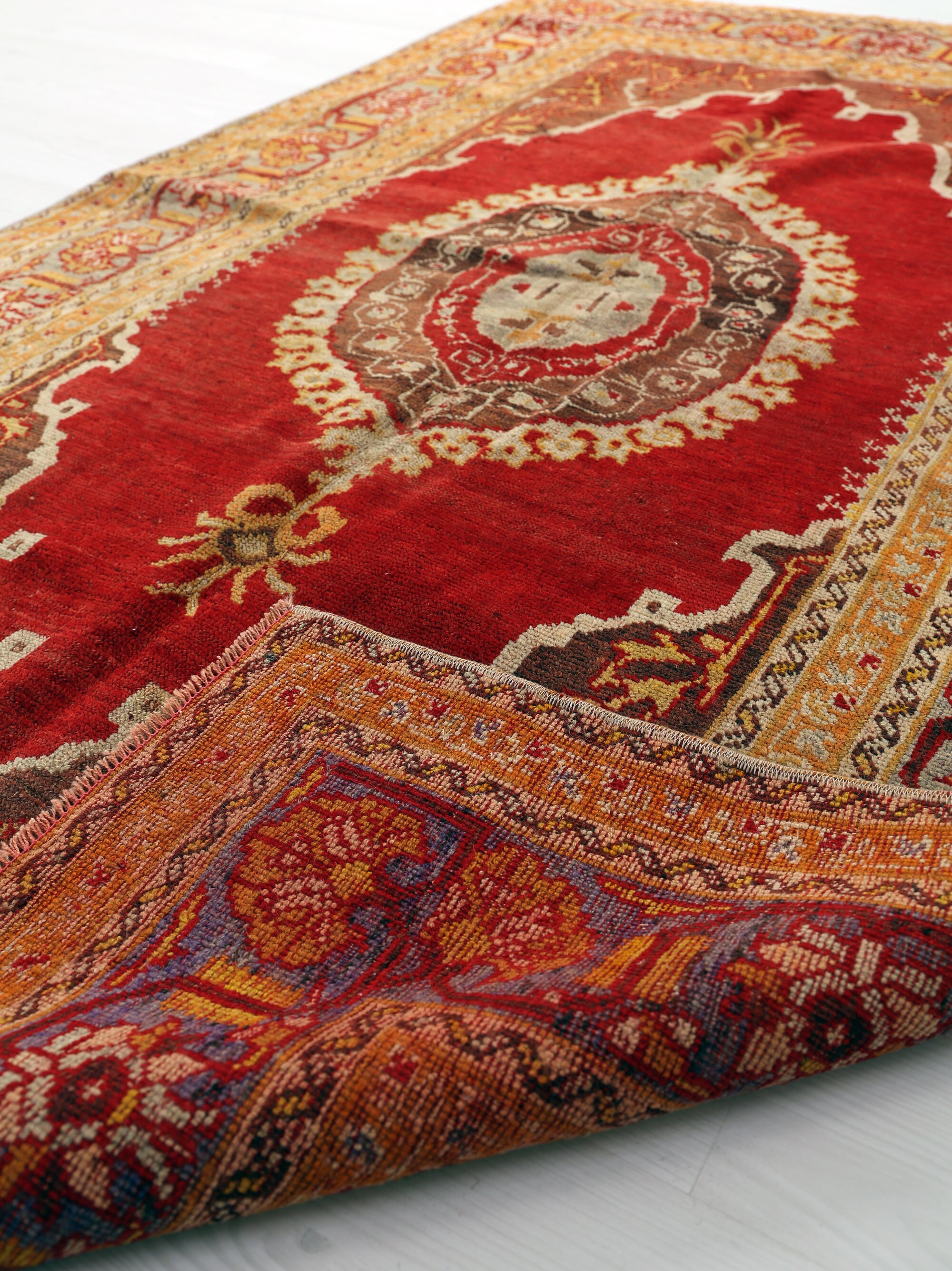 Antique Sivas Wool Rug, 3x6 One of A Kind Rug, 110-year-old - Etsy