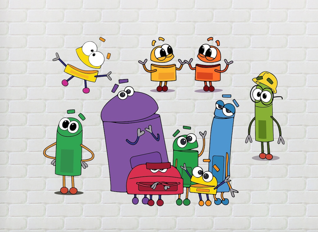 Bundle Storybots SVG, Storybots Svg, Storybots PNG, Storybots for ...