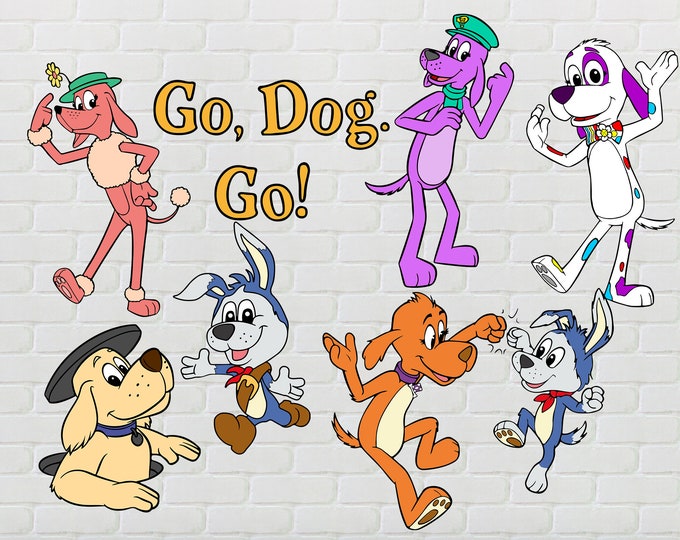 Dr Seuss go Dog Go Vintage Children’s Book 1961 Etsy
