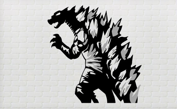 Godzilla SVG Godzilla Figure Svg Movie Svg (Download Now) 