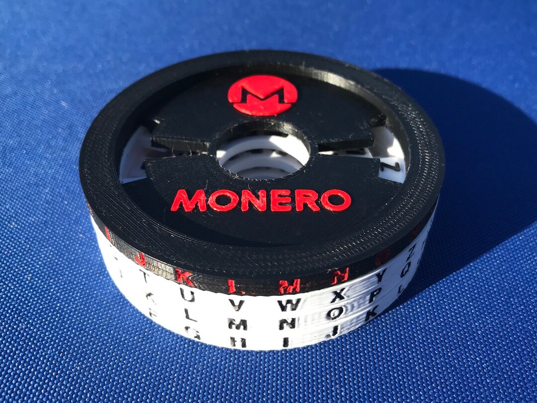 Sphinxgadget Password Manager - Monero Red on Black Inverse Edition - Etsy