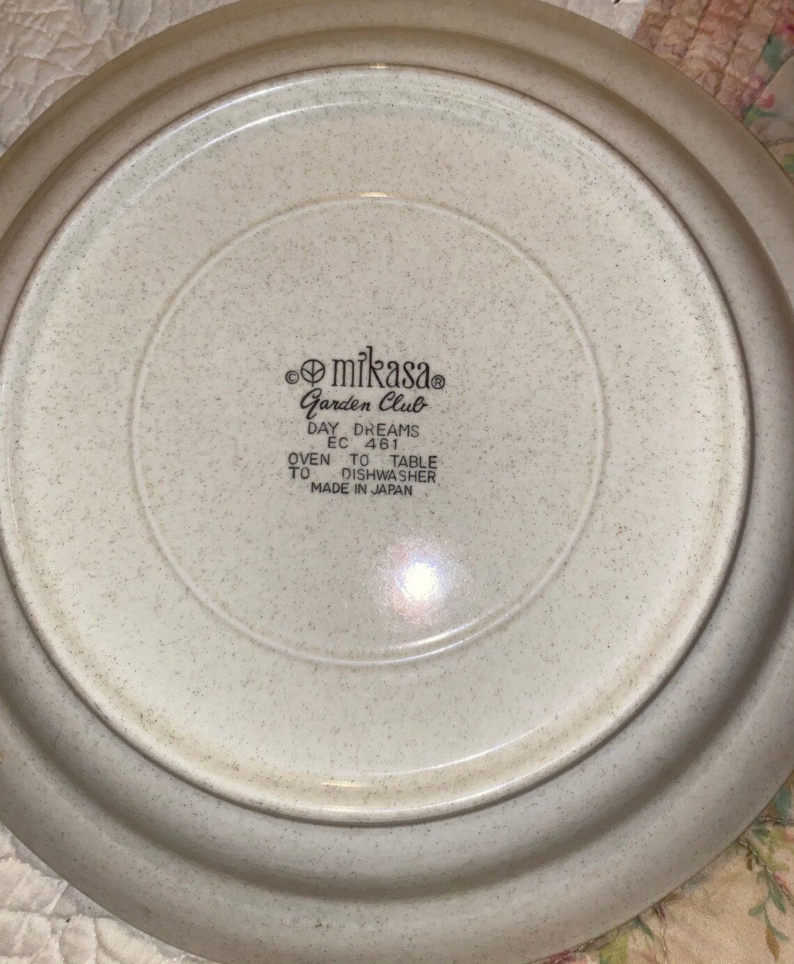 VINTAGE MIKASA PLATE/Day Dreams Etsy