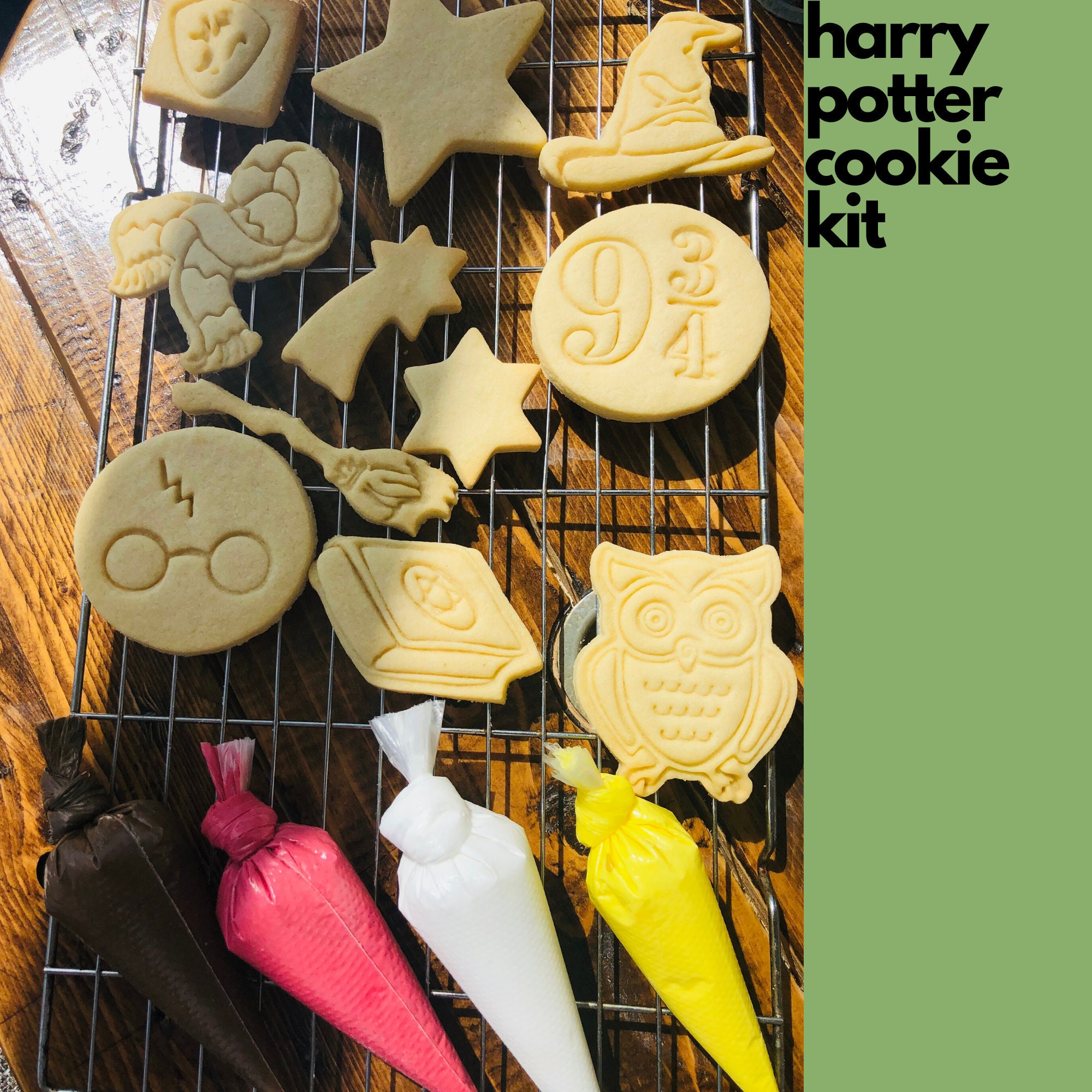 Harry Potter Cookie Decorating Kit local Delivery or Collection Only Etsy