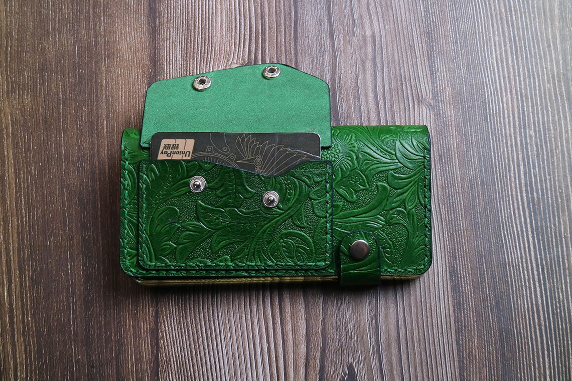 Handtooled Iphone 11 Wallet Case Iphone 11 Leather Wallet Etsy UK