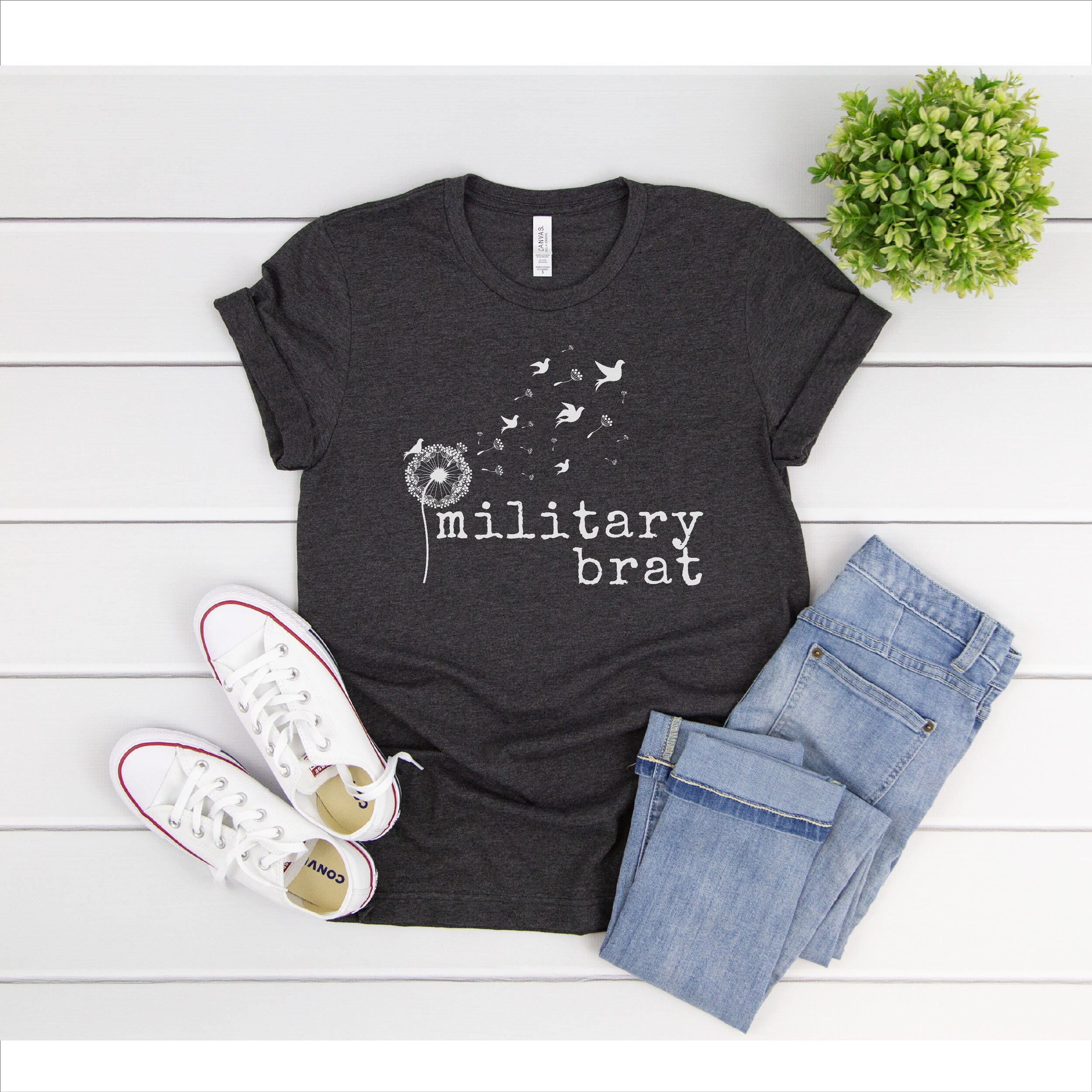 Military Brat Tee Proud Military Brat 
