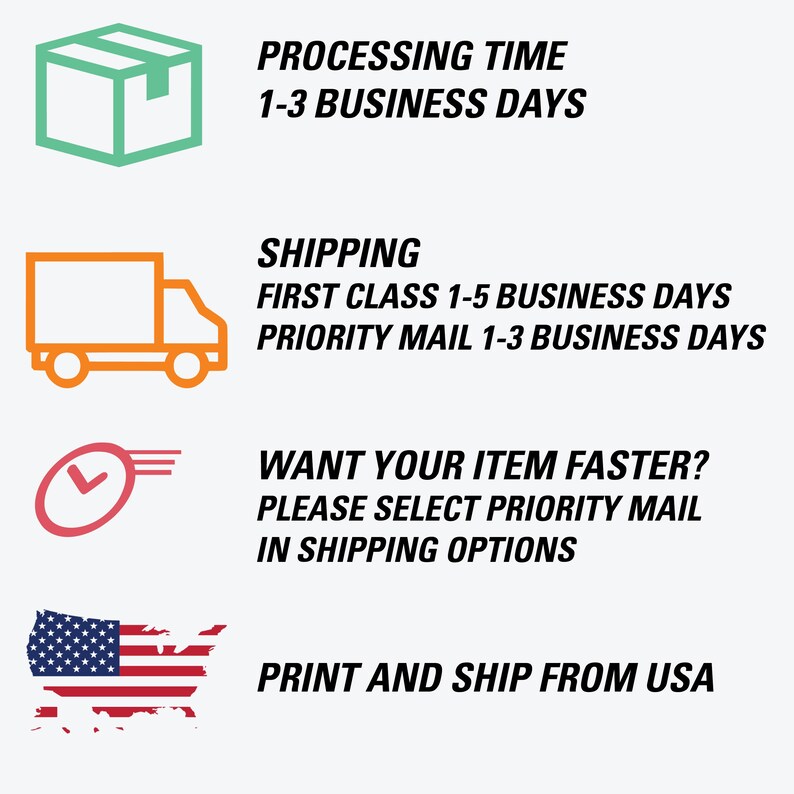 a poster with instructions on how to use shipping