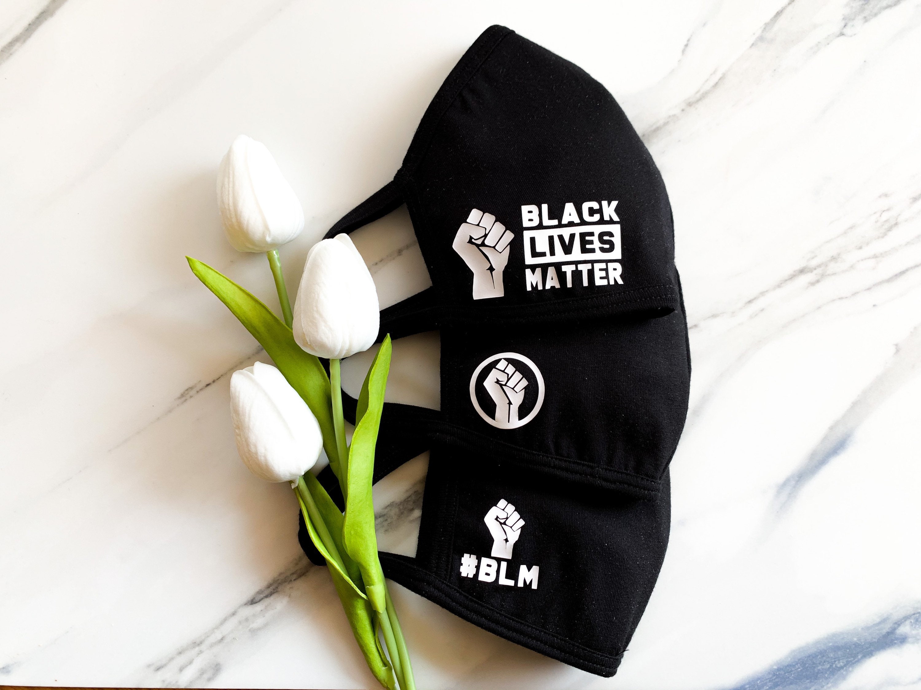 BLM Face Mask DONATION Face Mask Social Distancing Protest Etsy