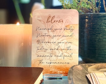Inspiration Cards deck, affirmation cards, mindfulness cards, positive quotes cards, Law of Attraction Deck, affirmation cards deck
