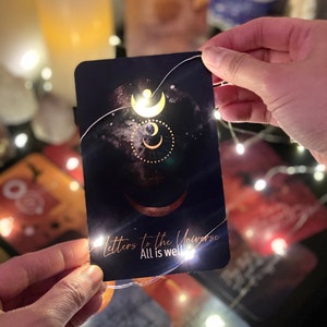 Affirmation deck | Cards deck | Affirmation deck | Letters to the Universe | Positive Quotes cards | Self Care Quotes | Law of Attraction