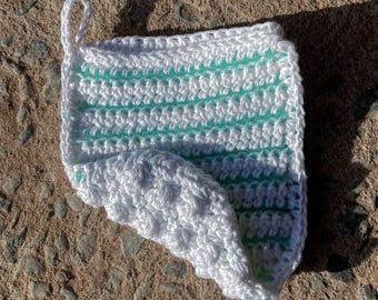 Grooming/Scratching/Bathing Mitt Crochet PATTERN