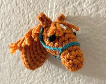 Custom Horse Head Ornament
