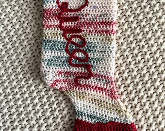 Horse Leg Christmas Stocking