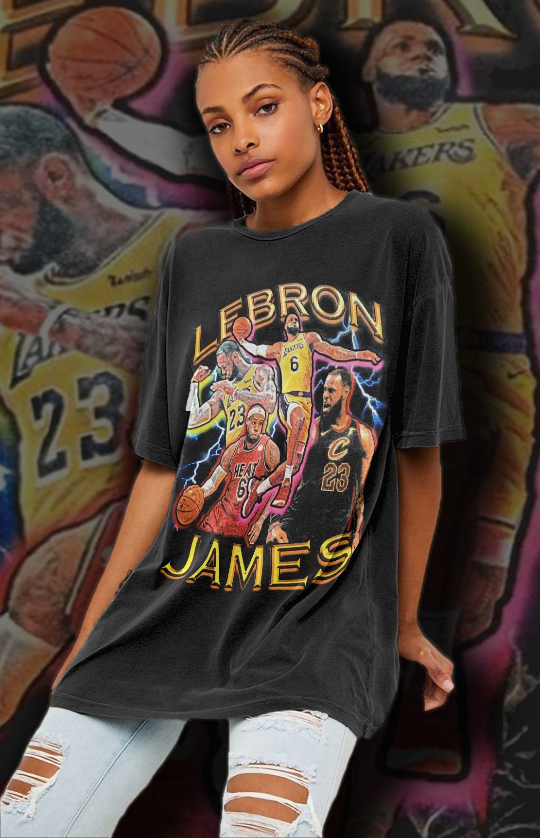Lebron James 90s Vintage Shirt, Lebron James Champions Tshirt