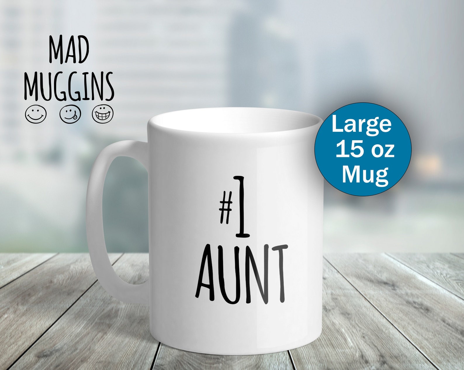 Number One Aunt Mug Best Aunt Coffee Mug Gift For Aunt 1 Etsy