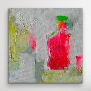 Abstract picture | Abstract art | Colorful abstract painting | 40x50 | Pink sage picture | Acrylic paintings | Acrylic on canvas |
