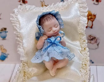 ミニシリコン泣き赤ちゃん人形男の子 3.5 インチフルシリコンベビー