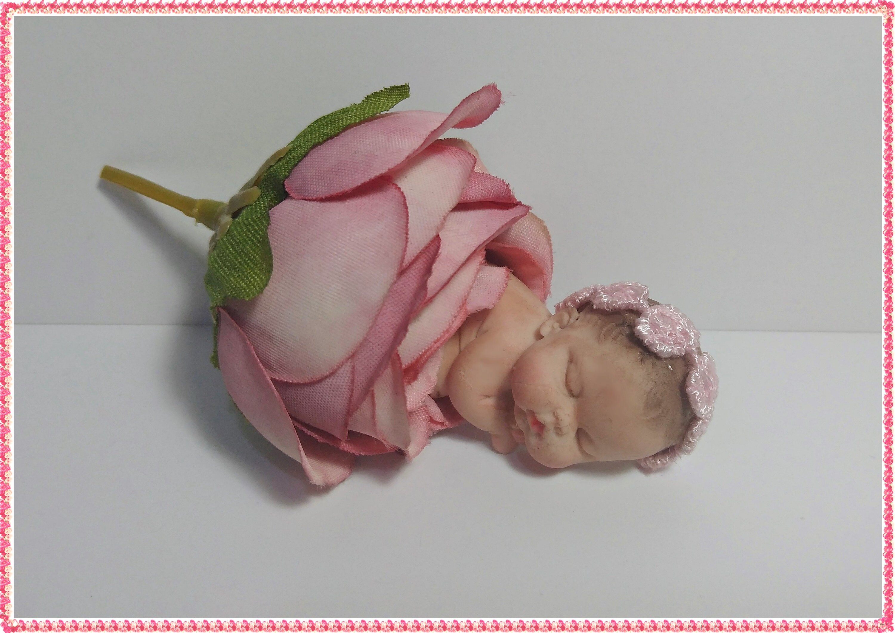 Miniature Baby Flower Baby Fairy Newborn Baby Flower Etsy