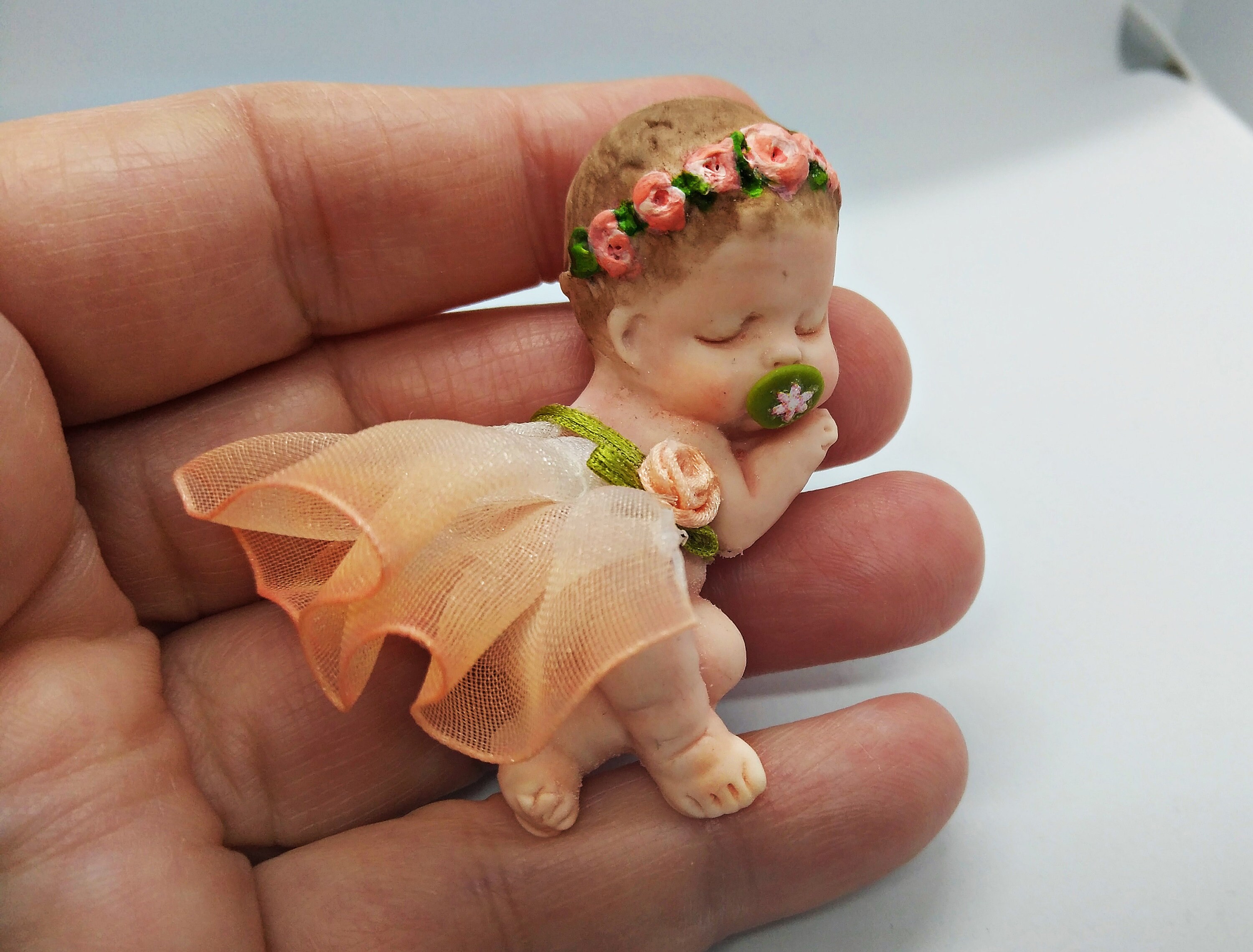 超特価激安の商品をすべて Little With Baby Mini Doll. Newborn Miniature Fairy. Baby 人形
