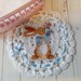 1/12 Crochet Miniature Rug Peter Rabbit Embroidered Beatrix - Etsy
