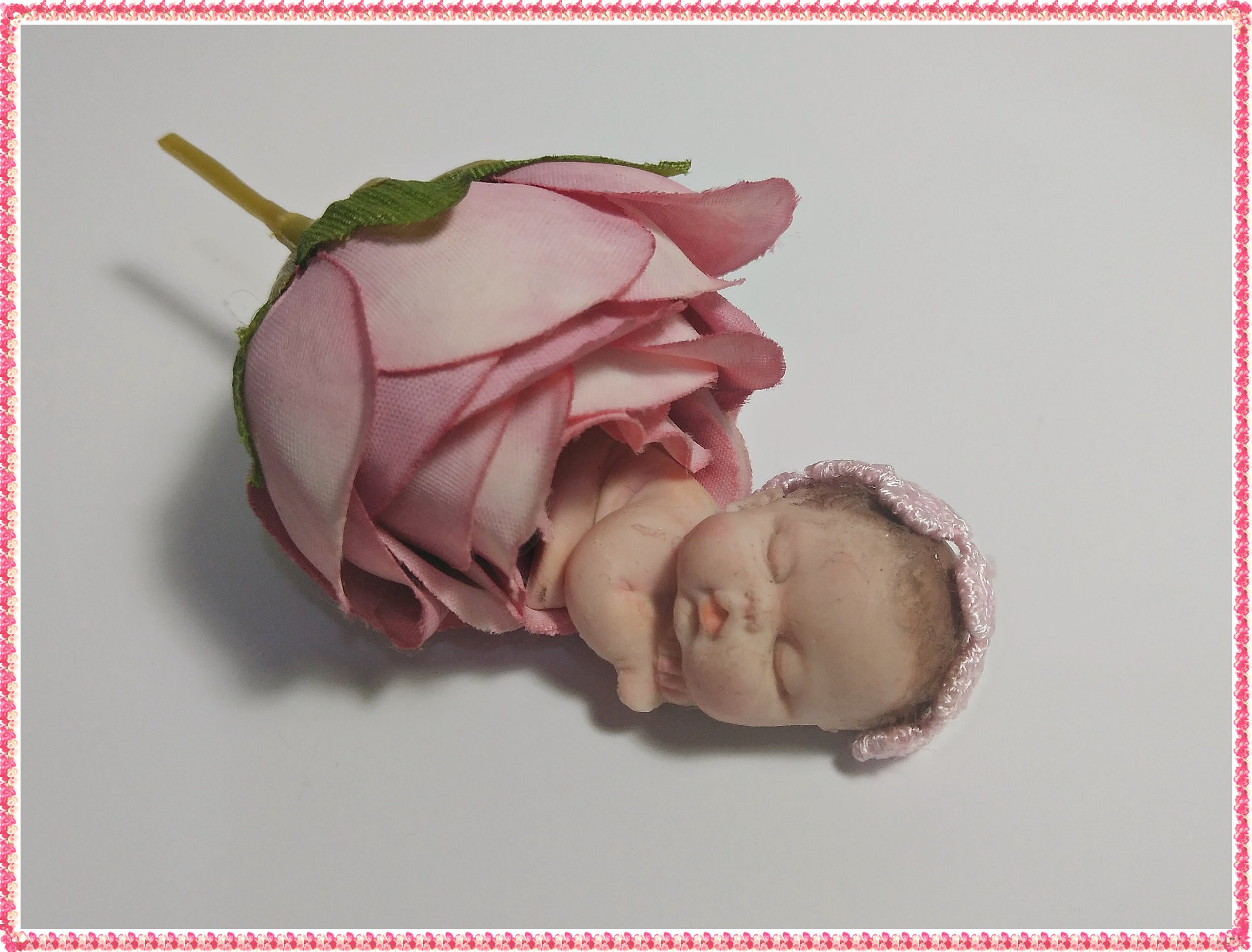 Miniature Baby Flower Baby Fairy Newborn Baby Flower Etsy