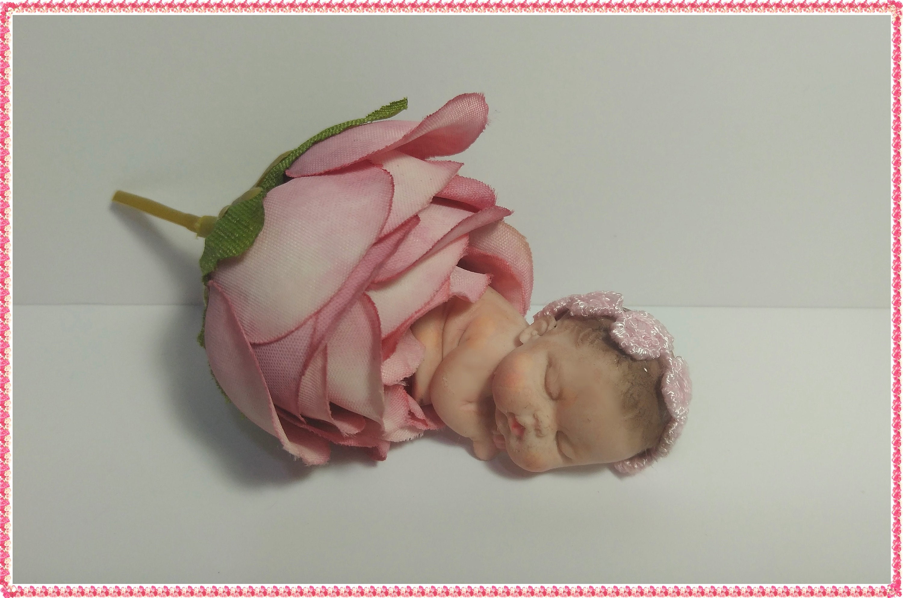 Miniature Baby Flower Baby Fairy Newborn Baby Flower Etsy