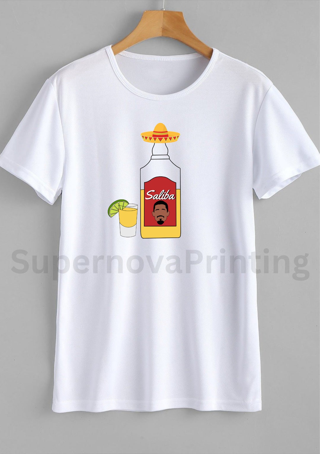 William Saliba Arsenal Tequila Tshirt we Advise to Size up on Tshirts