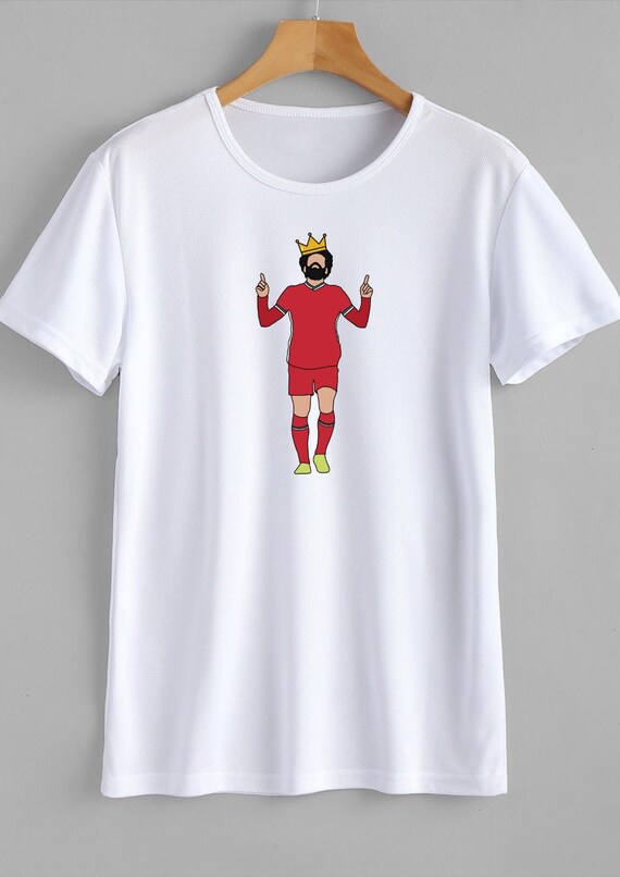 Mo Salah Liverpool Egyptian King T Shirt we advise to size up on T shirts