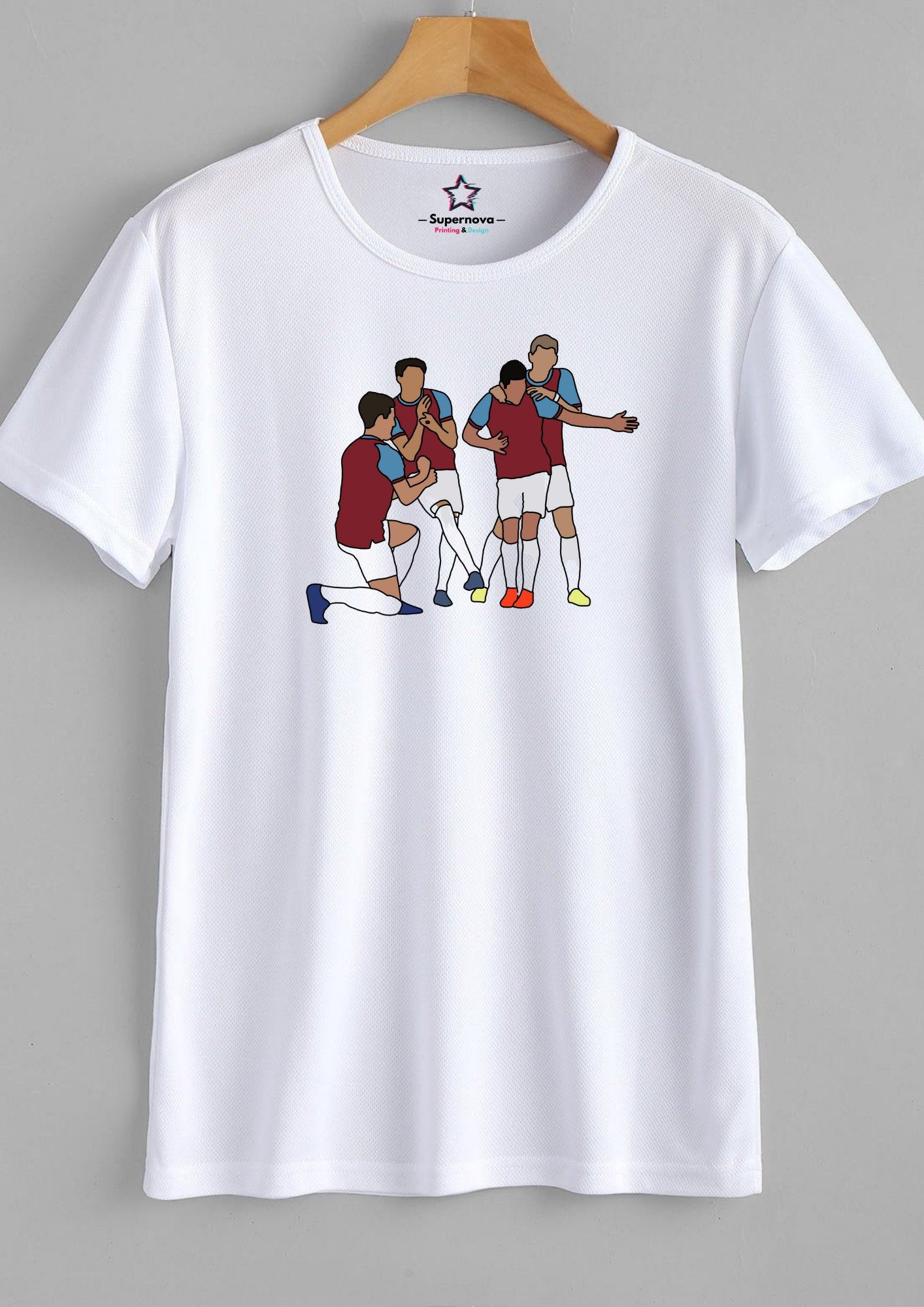 Messing Het beste Veronderstelling West Ham United Band Celebration T-shirt. we Advise to Go a - Etsy