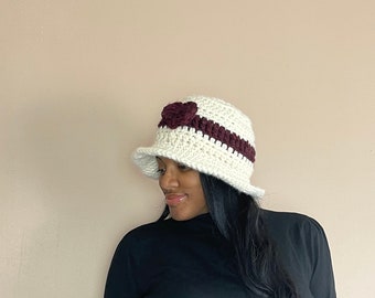 Wrapped in Love Crochet Hat, Bulky yarn crochet hat, crochet pattern, Creations by Courtney