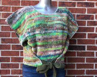 Kathryn Wrap Top Häkelanleitung: Schlichtes Still-Top (Instant Download)