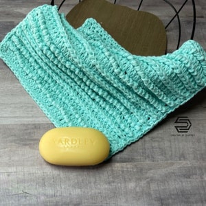 Corded Crochet Dishcloth Pattern: Textured Washcloth (PDF Pattern)