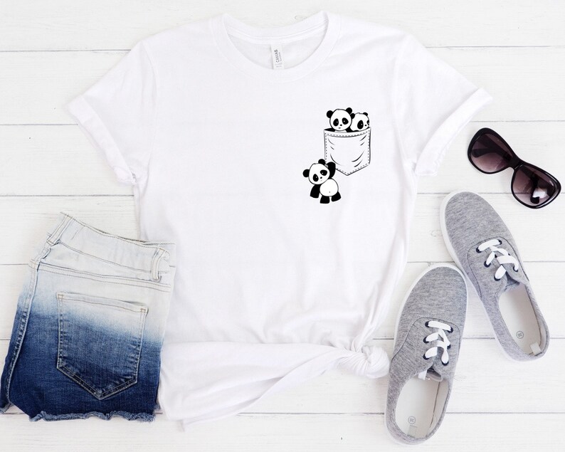 panda tshirt design