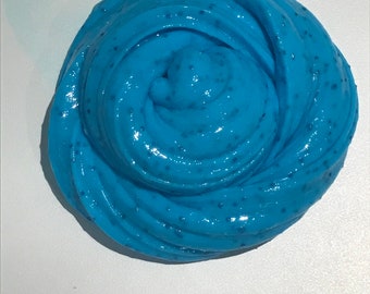 Blueberry twirl slime