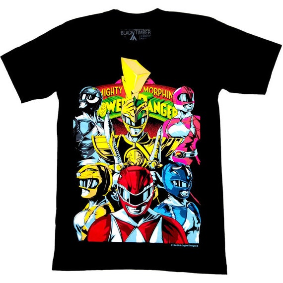 t shirt power rangers