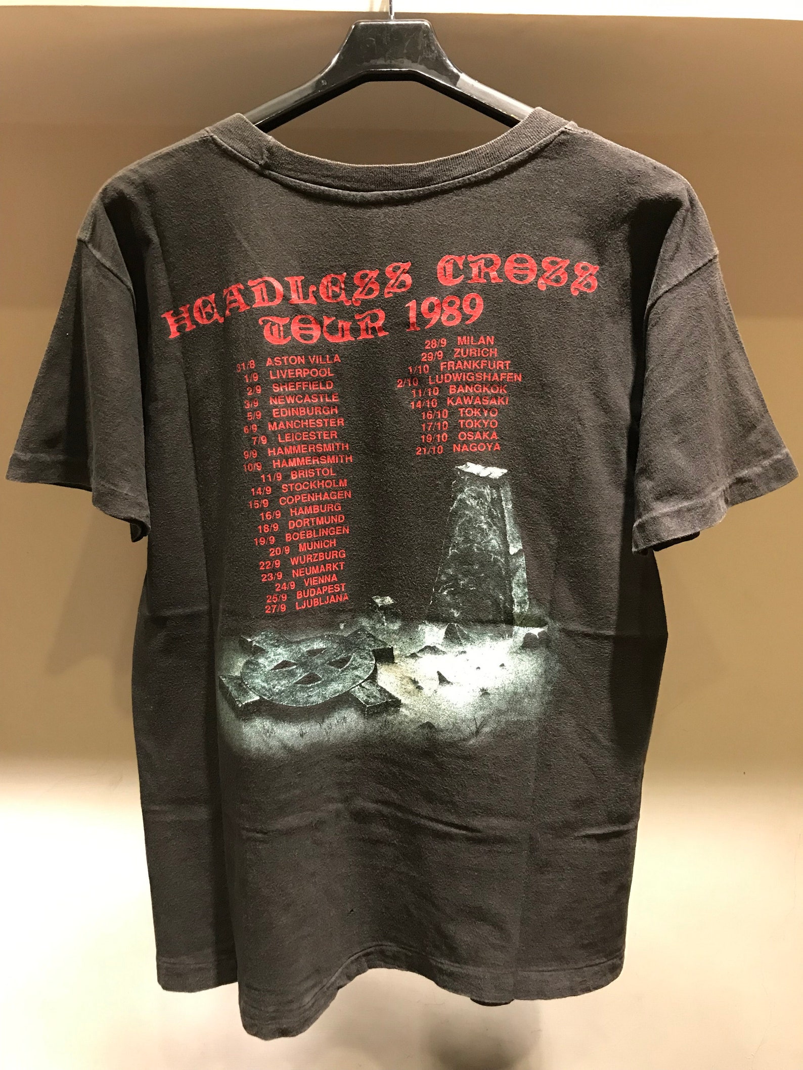 black sabbath headless cross shirt