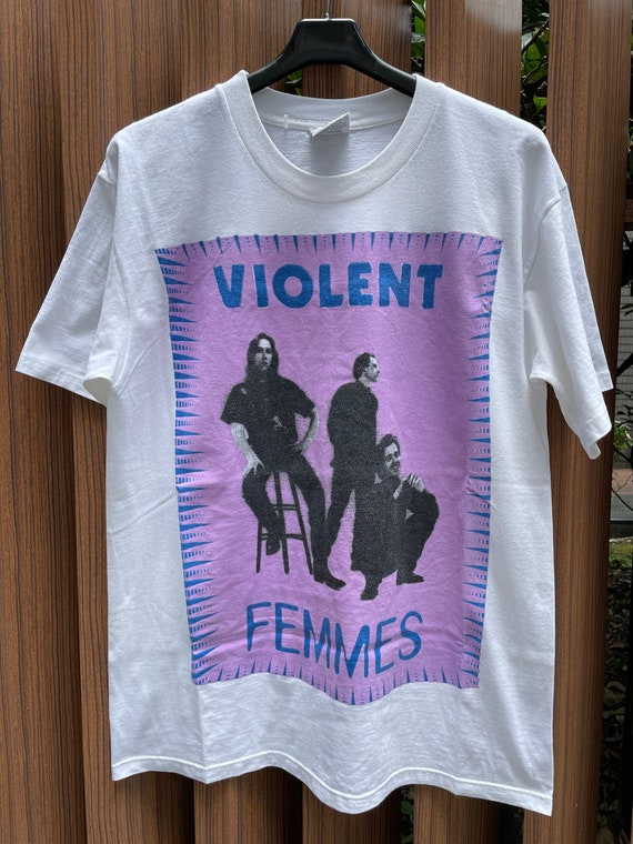 Vintage 80s 90s Violent Femmes T Shirt Bootleg Nirvana Sonic Youth 