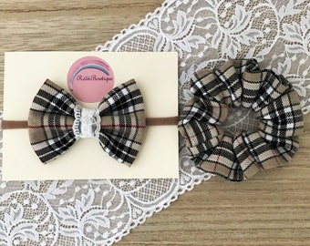 burberry baby headband